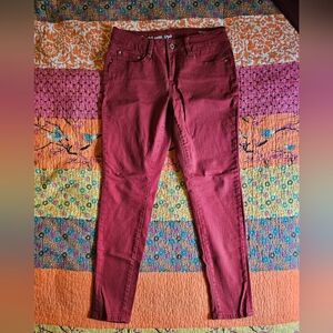 Signature Studio Red Skinny Jeans 8